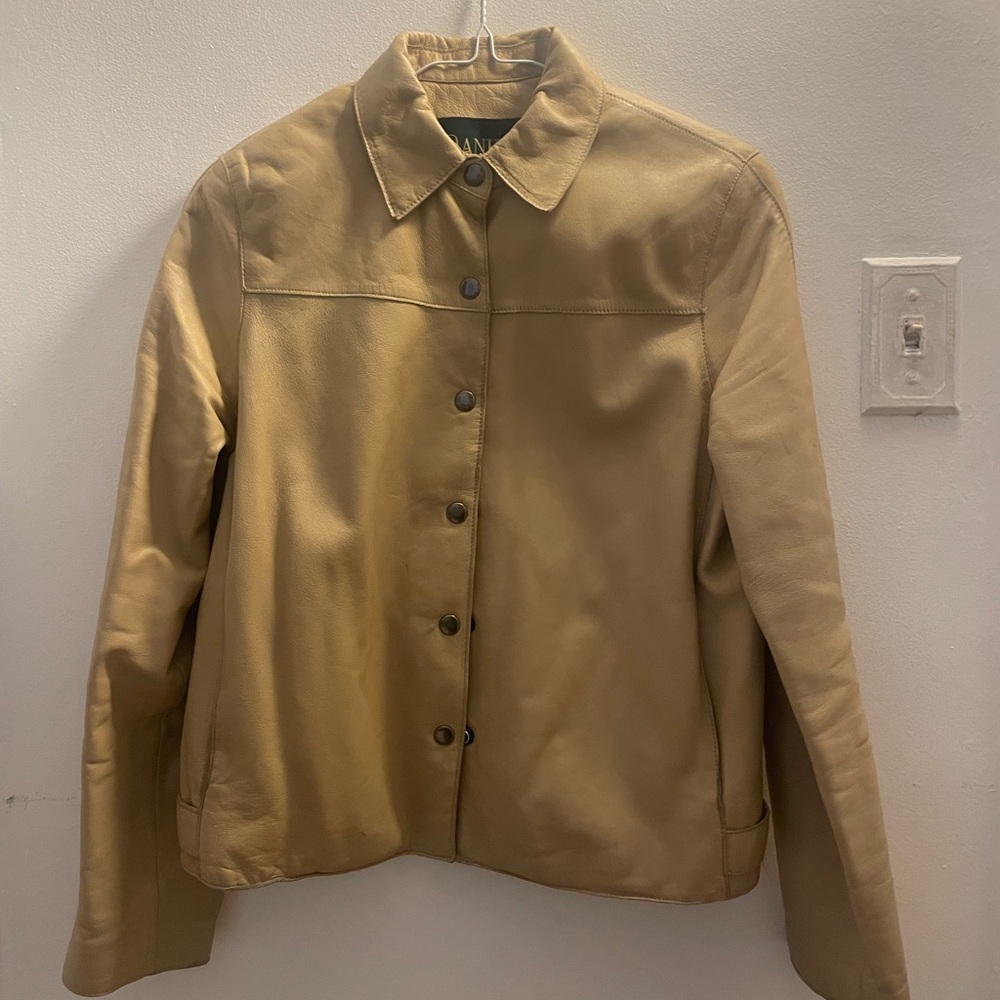 Butter yellow danier jacket